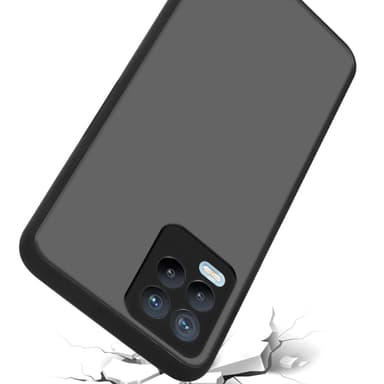 Realme 8 4G / 8 PRO Suojakuori Kotelo (Musta)