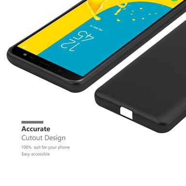 Samsung Galaxy J6 2018 Suojakuori Kotelo (Musta)