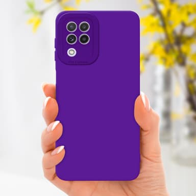 Samsung Galaxy A22 4G Suojakuori Kotelo (Violetti)