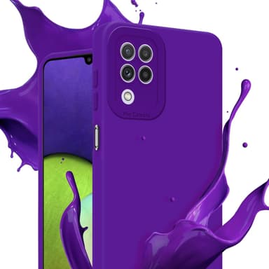 Samsung Galaxy A22 4G Suojakuori Kotelo (Violetti)