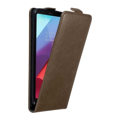 LG G6 Suojakuori Lompakkokotelo (Ruskea)