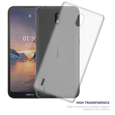 Nokia 1.3 Suojakuori Kotelo (Läpinäkyvä)