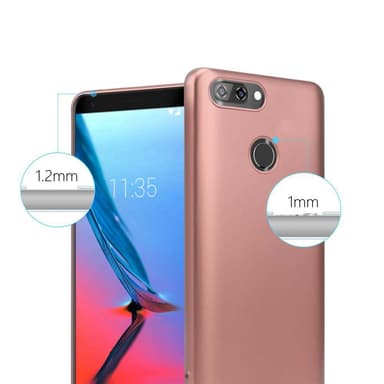 ZTE Blade V9 Suojakuori Kotelo (Vaaleanpunainen)