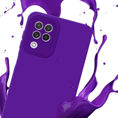 Samsung Galaxy A22 4G Suojakuori Kotelo (Violetti)