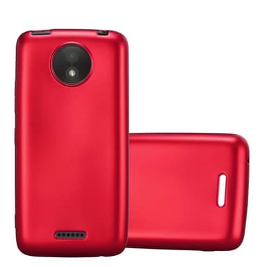 Motorola MOTO C PLUS Suojakuori Kotelo (Punainen)