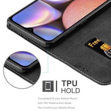 Samsung Galaxy A10s / M01s Suojakuori Case (Musta)