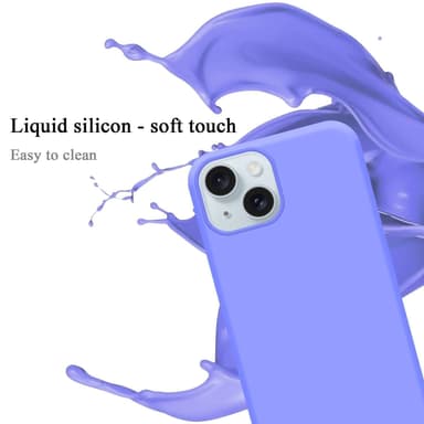 iPhone 15 PLUS Suojakuori Kotelo Case (Violetti)
