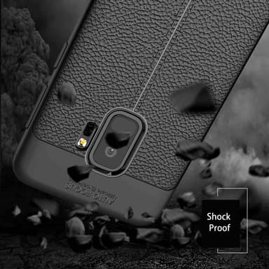Samsung Galaxy S9 Suojakuori Case Cover (Musta)