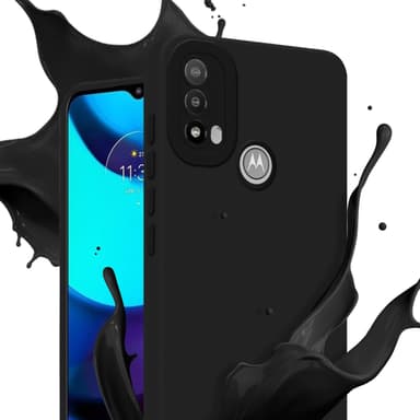 Motorola MOTO E20 Suojakuori Kotelo (Musta)