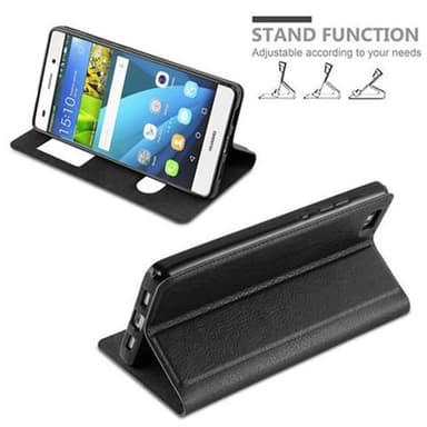 Lompakkokotelo Huawei P8 LITE 2015 Case (Musta)