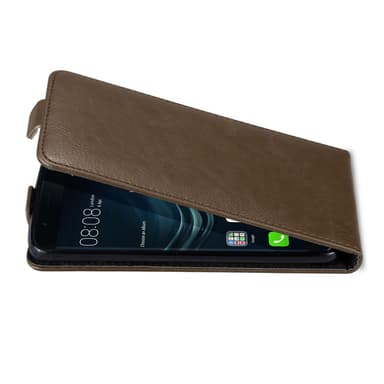 Huawei P9 PLUS Suojakuori Lompakkokotelo (Ruskea)