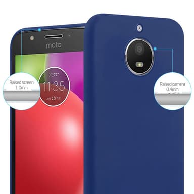 Suojakuori Motorola MOTO E4 Kotelo (Sininen)