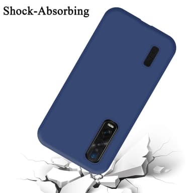 Oppo FIND X2 PRO Suojakuori Kotelo Case (Sininen)