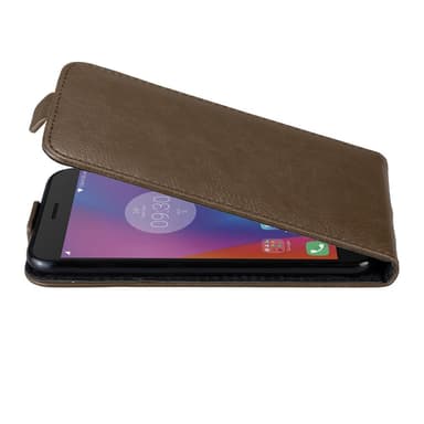 Lenovo K6 / K6 POWER Suojakuori Lompakkokotelo (Ruskea)