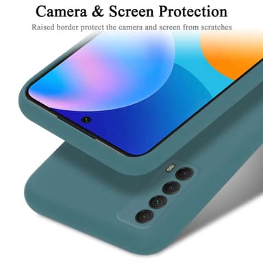 Huawei P SMART 2021 Suojakuori Kotelo Case (Green)