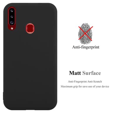 Suojakuori Samsung Galaxy A20s Kotelo (Musta)