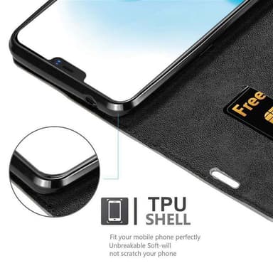 Vivo X21 Suojakuori Lompakkokotelo (Ruskea)
