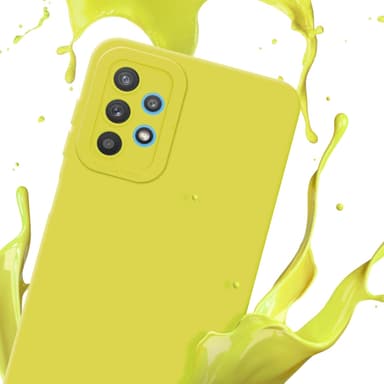 Samsung Galaxy A32 5G Suojakuori Kotelo (Keltainen)