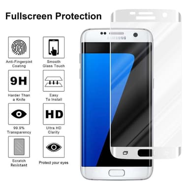 Samsung Galaxy S7 EDGE Suojakalvo Karkaistu lasi