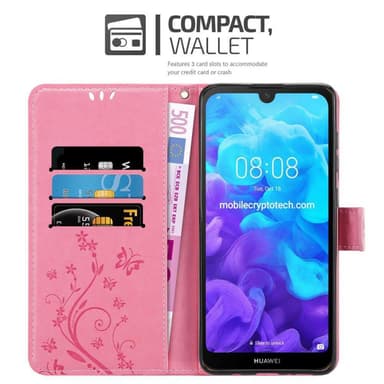 Huawei Y6 PRO 2019 Suojakuori Lompakkokotelo