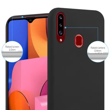 Suojakuori Samsung Galaxy A20s Kotelo (Musta)