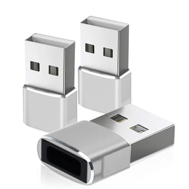 3x USB-sovittimen muunnin USB C:stä USB-sovittimeen