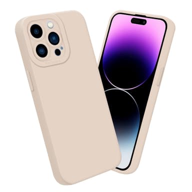 iPhone 14 PRO MAX Suojakuori Kotelo (Vaaleanpunainen)