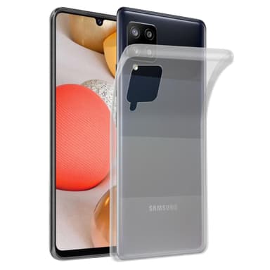 Samsung Galaxy A42 4G Suojakuori Kotelo (Läpinäkyvä)