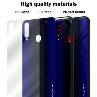 Samsung Galaxy A20s Suojakuori Kotelo (Violetti)