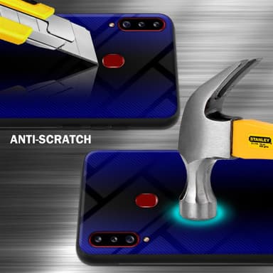 Samsung Galaxy A20s Suojakuori Kotelo (Violetti)