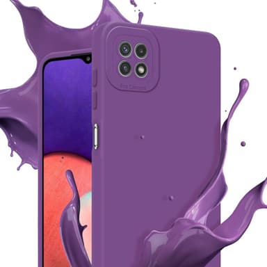 Samsung Galaxy A22 5G Suojakuori Kotelo (Violetti)