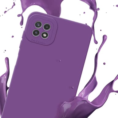 Samsung Galaxy A22 5G Suojakuori Kotelo (Violetti)