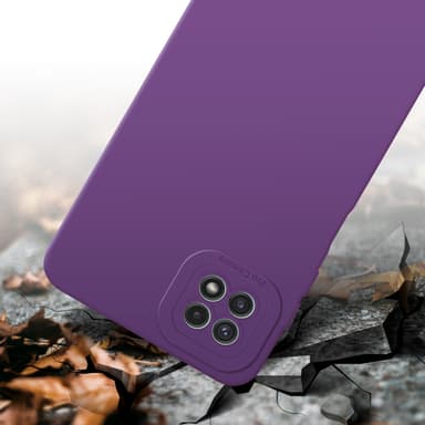 Samsung Galaxy A22 5G Suojakuori Kotelo (Violetti)