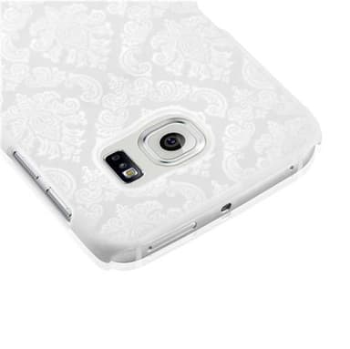 Samsung Galaxy S6 EDGE Suojakuori Cover (Valkoinen)