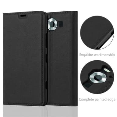 Nokia Lumia 950 Suojakuori Lompakkokotelo (Musta)