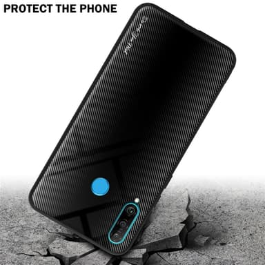 Huawei P30 LITE Suojakuori Kotelo (Musta)