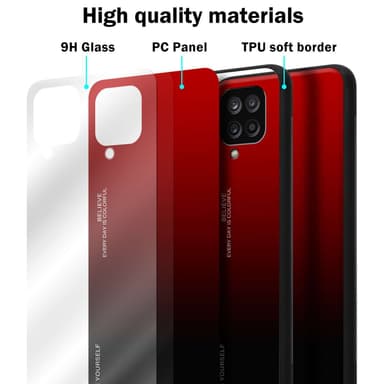 Suojakuori Samsung Galaxy A12 / M12 Kotelo (Musta)