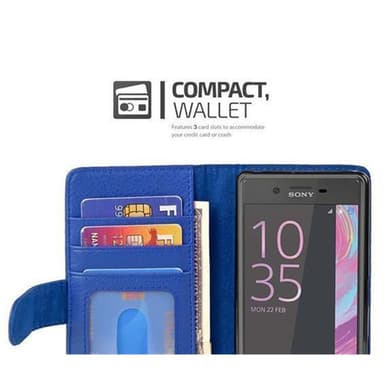 Sony Xperia X Suojakuori Kotelo (Sininen)
