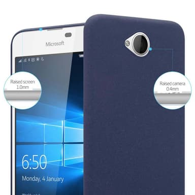 Nokia Lumia 650 Suojakuori Kotelo Case (Sininen)
