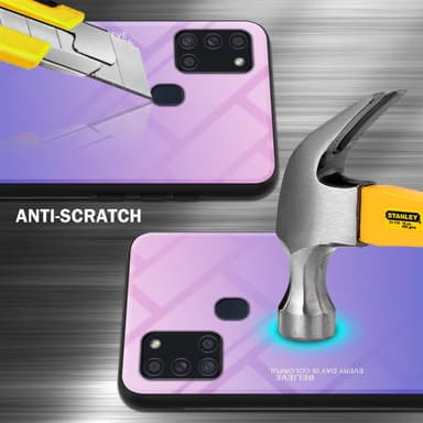 Suojakuori Samsung Galaxy A21s Kotelo (Musta)