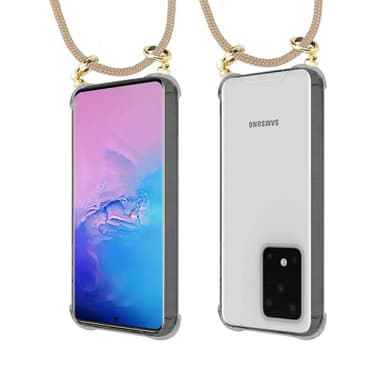 Samsung Galaxy S20 ULTRA Suojakuori Kotelo (Ruskea)