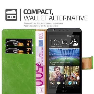 HTC Desire 820 Suojakuori Lompakkokotelo Case Cover