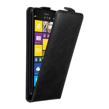 Nokia Lumia 1520 Suojakuori Lompakkokotelo (Musta)