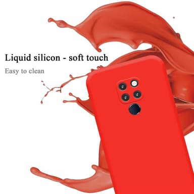 Huawei MATE 20 Suojakuori Kotelo Case (Punainen)