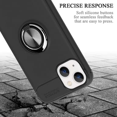 iPhone 14 Suojakuori Kotelo (Musta)