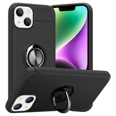 iPhone 14 Suojakuori Kotelo (Musta)