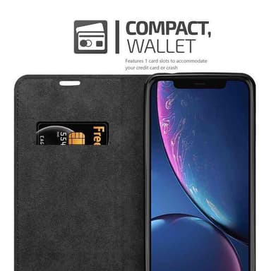 iPhone 11 PRO MAX Suojakuori Lompakkokotelo (Punainen)