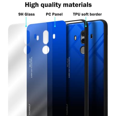 Suojakuori Huawei MATE 10 PRO Kotelo (Musta)