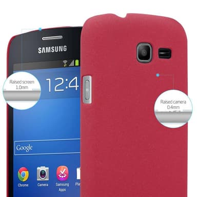Samsung Galaxy TREND LITE Suojakuori Kotelo (Punainen)