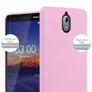 Suojakuori Nokia 3.1 Kotelo (Vaaleanpunainen)